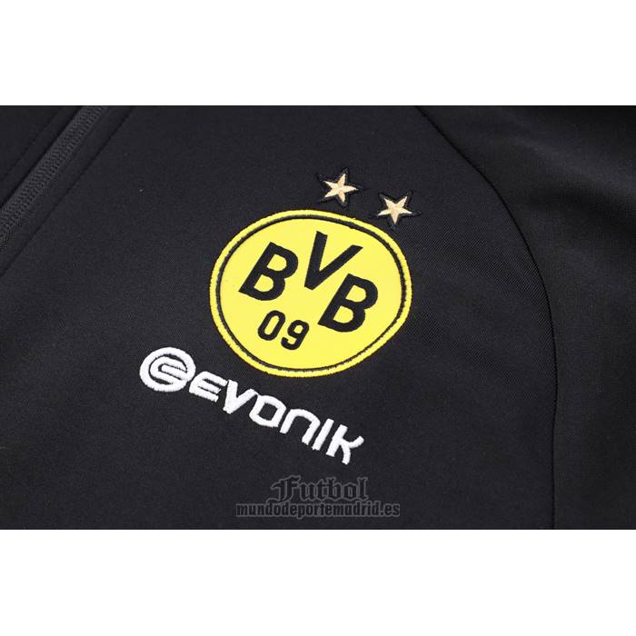 Chandal de Chaqueta del Borussia Dortmund 2023-2024 Negro